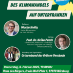 Vortrag & Austausch: Auswirkungen des Klimawandels auf Unterfranken